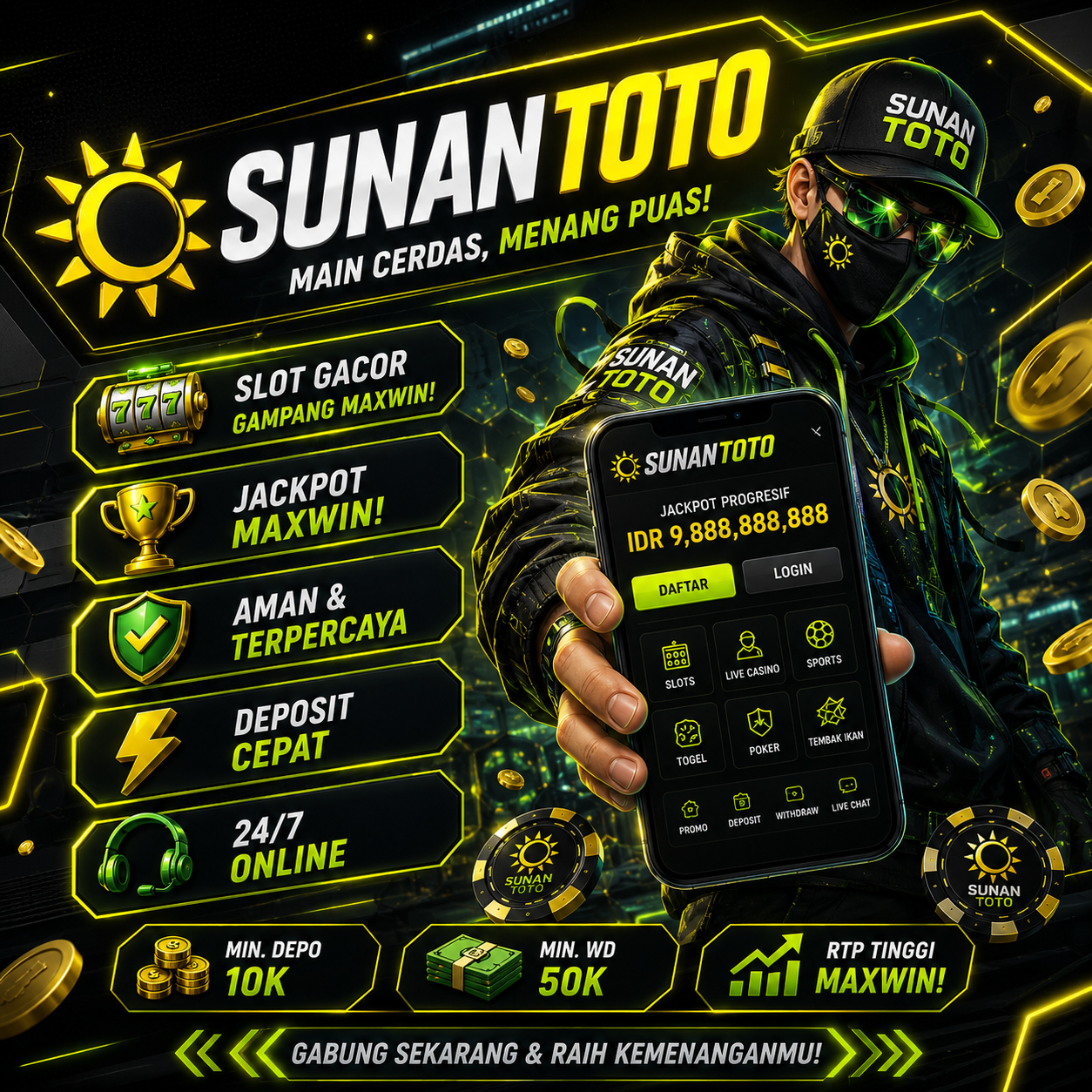 SUNANTOTO | Ruang Teknologi Interkonektif dengan Infrastruktur Dinamis dan Akses Instan