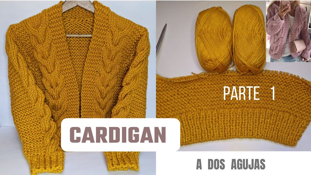 Crochet Cardigan Candelabro Tutorial